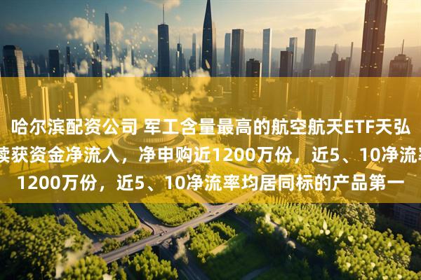 哈尔滨配资公司 军工含量最高的航空航天ETF天弘（159241）近6日持续获资金净流入，净申购近1200万份，近5、10净流率均居同标的产品第一